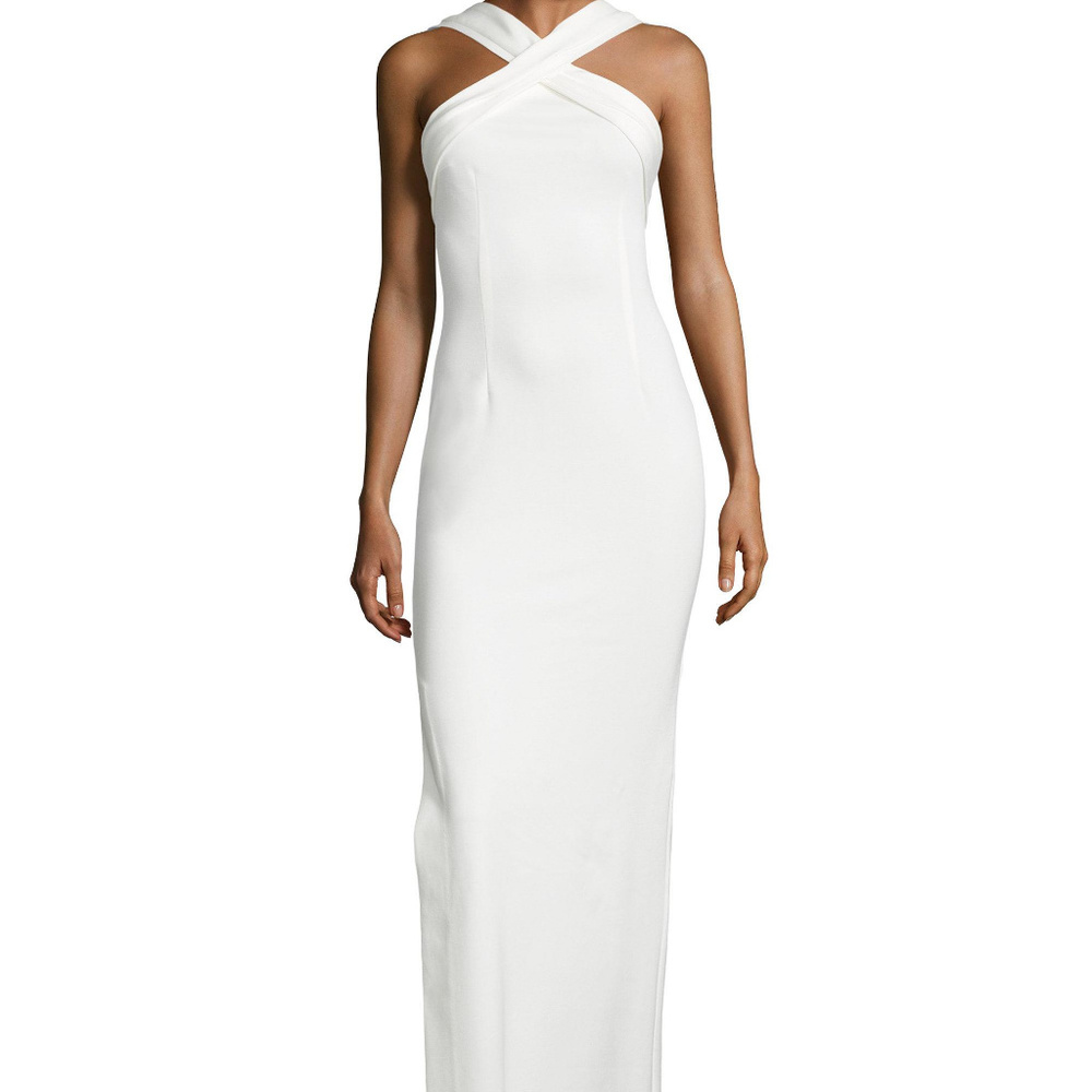 Ponti Cross-front Formal Dress